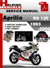Thumbnail Aprilia RS 125 1993-2006 Service Repair Manual Download