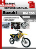 Thumbnail Suzuki RM 250 2003-2012 Service Repair Manual Download Thumbnail Suzuki RM 250 2003-2012 Service Repair Manual Download