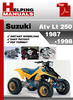 Thumbnail Suzuki ATV LT 250 1987-1998 Service Repair Manual Download Thumbnail Suzuki ATV LT 250 1987-1998 Service Repair Manual Download