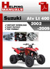 Thumbnail Suzuki ATV LT 400 2002-2009 Service Repair Manual Download Thumbnail Suzuki ATV LT 400 2002-2009 Service Repair Manual Download