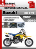 Thumbnail Suzuki DR Z 70 2007-2010 Service Repair Manual Download Thumbnail Suzuki DR Z 70 2007-2010 Service Repair Manual Download