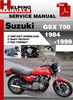 Thumbnail Suzuki GSX 750 1984-1999 Service Repair Manual Download