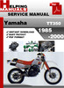 Thumbnail Yamaha TT350 1985-2000 Service Repair Manual Download