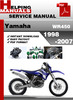Thumbnail Yamaha WR450 1998-2007 Service Repair Manual Download Thumbnail Yamaha WR450 1998-2007 Service Repair Manual Download