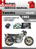 Thumbnail Yamaha XS400 1982-1993 Service Repair Manual Download Thumbnail Yamaha XS400 1982-1993 Service Repair Manual Download
