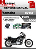 Thumbnail Yamaha XV250 1989-2000 Service Repair Manual Download