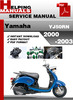 Thumbnail Yamaha YJ50RN 2000-2003 Service Repair Manual Download