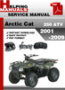Thumbnail Arctic Cat 250 ATV 2001-2009 Service Repair Manual Download Thumbnail Arctic Cat 250 ATV 2001-2009 Service Repair Manual Download