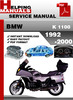 Thumbnail BMW K 1100 1992-2000 Service Repair Manual Download