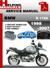 Thumbnail BMW R 1150 1998-2007 Service Repair Manual Download