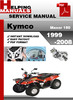 Thumbnail KYMCO Maxer 150 1999-2008 Service Repair Manual Download