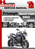 Thumbnail Triumph Speed Triple 2002-2005 Service Repair Manual Download