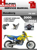 Thumbnail Husaberg FS 450 2000-2004 Service Repair Manual Download