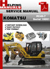 Thumbnail Komatsu PC40-7 Serial 18001 and up Shop Service Repair Manual Download Thumbnail Komatsu PC40-7 Serial 18001 and up Shop Service Repair Manual Download