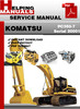 Thumbnail Komatsu PC350LC-7 Serial 20001 AND UP Shop Service Repair Manual Download