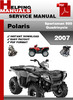 Thumbnail Polaris ATV Sportsman 500 Quadricycle 2007 Service Repair Manual Download