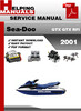 Thumbnail Sea-Doo GTX GTX RFI 2001 Service Repair Manual Download Thumbnail Sea-Doo GTX GTX RFI 2001 Service Repair Manual Download