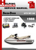 Thumbnail Sea-Doo GTX RFI GS 1998 Service Repair Manual Download Thumbnail Sea-Doo GTX RFI GS 1998 Service Repair Manual Download