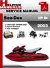 Thumbnail Sea-Doo XP DI 2003 Service Repair Manual Download