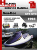 Thumbnail Sea-Doo XP GTS GTX 1993 Service Repair Manual Download