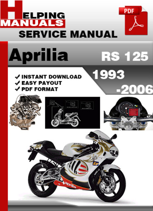Product picture Aprilia RS 125 1993-2006 Service Repair Manual Download