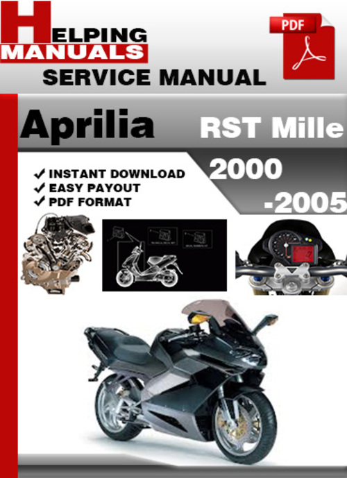 Product picture Aprilia RST Mille 2000-2005 Service Repair Manual Download