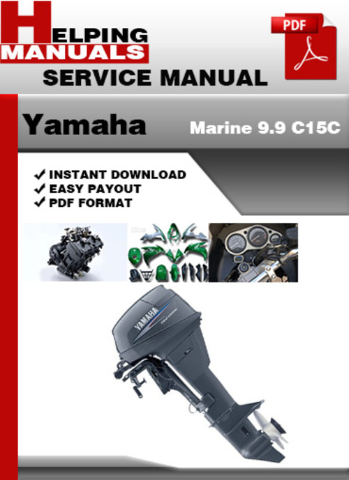 Product picture Yamaha Marine 9.9 C15C Service Repair Manual Download