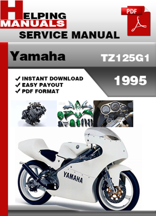 Product picture Yamaha TZ125G1 1995 Service Repair Manual Download