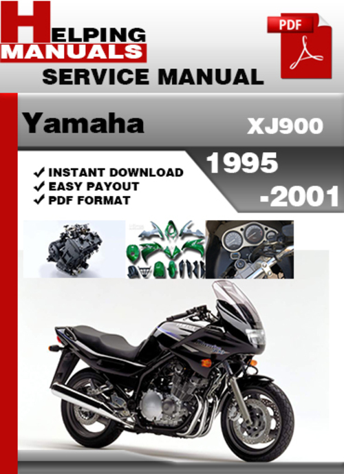 Product picture Yamaha XJ900 1995-2001 Service Repair Manual Download