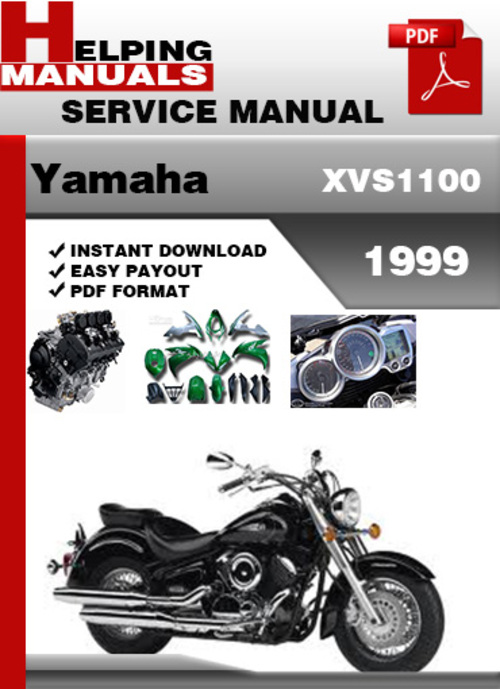 Product picture Yamaha XVS1100 1999 Service Repair Manual Download