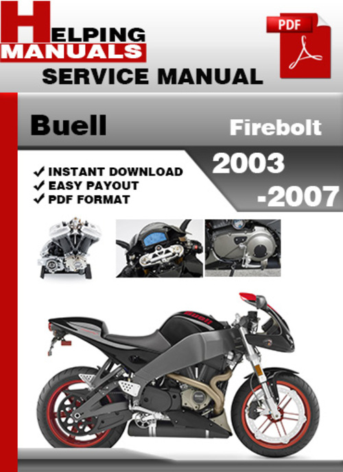 Product picture Buell Firebolt 2003-2007 Service Repair Manual Download