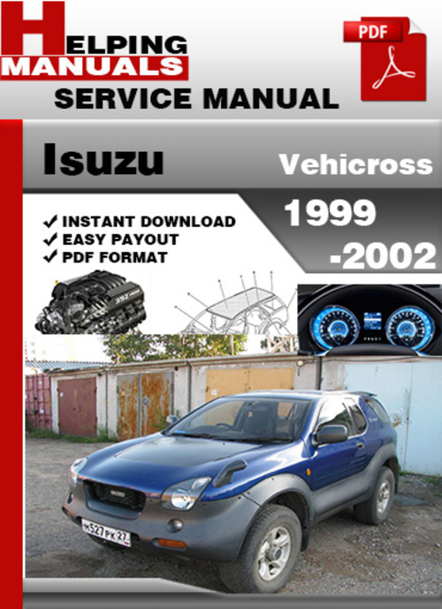 Product picture Isuzu Vehicross 1999-2002 Service Repair Manual Download