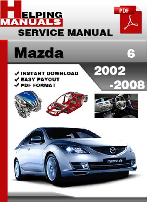 Product picture Mazda 6 2002-2008 Service Repair Manual Download