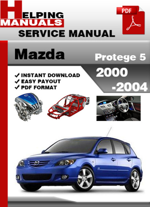 Product picture Mazda Protege 5 2000-2004 Service Repair Manual Download