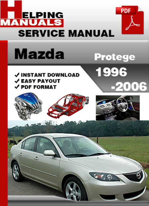 Product picture Mazda Protege 1996-2006 Service Repair Manual Download