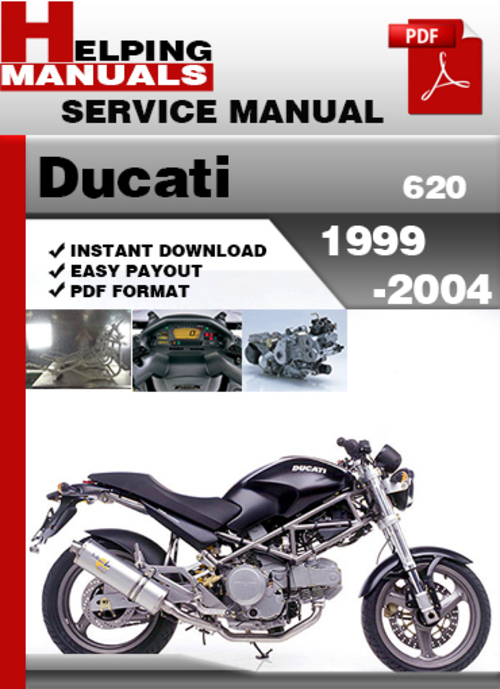 Product picture Ducati 620 1999-2004 Service Repair Manual Download