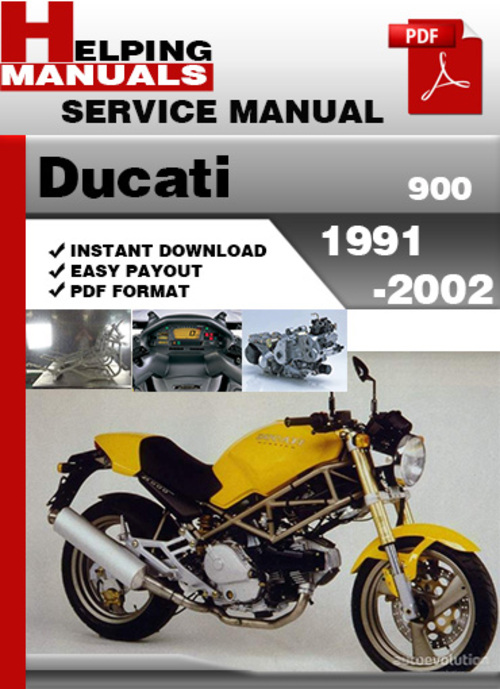 Product picture Ducati 900 1991-2002 Service Repair Manual Download