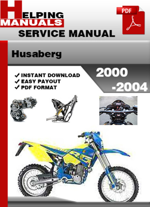 Product picture Husaberg 2000-2004 Service Repair Manual Download