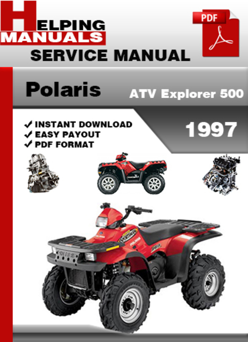Product picture Polaris ATV Explorer 500 1997 Service Repair Manual Download