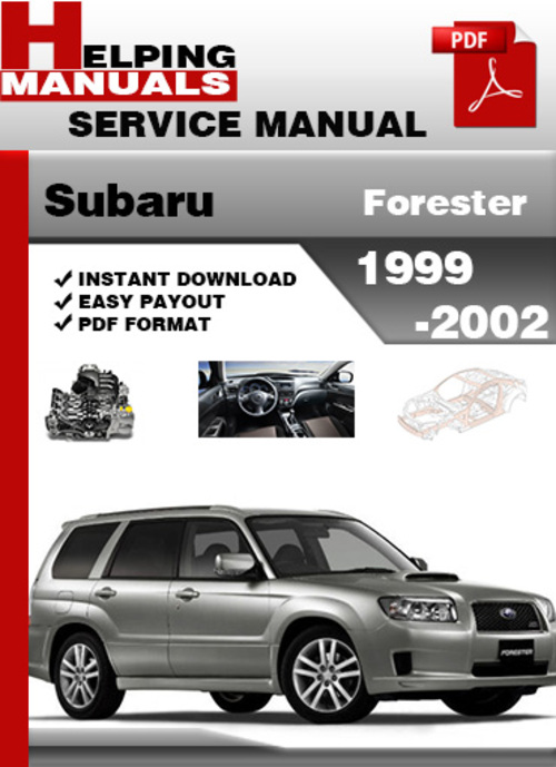Product picture Subaru Forester 1999-2002 Service Repair Manual Download