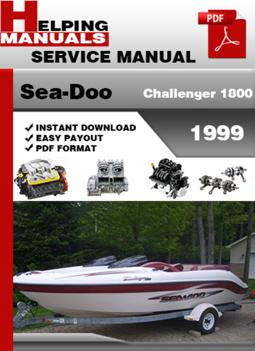 Product picture Sea-Doo Challenger 1800 1999 Service Repair Manual Download