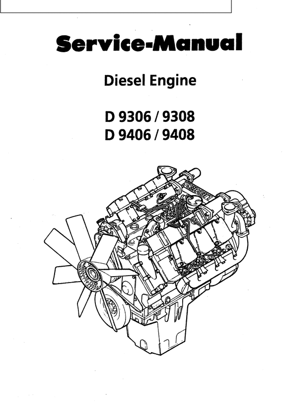 Product picture LIEBHERR Diesel Engine D9306 D9308 Service Repair Manual Download